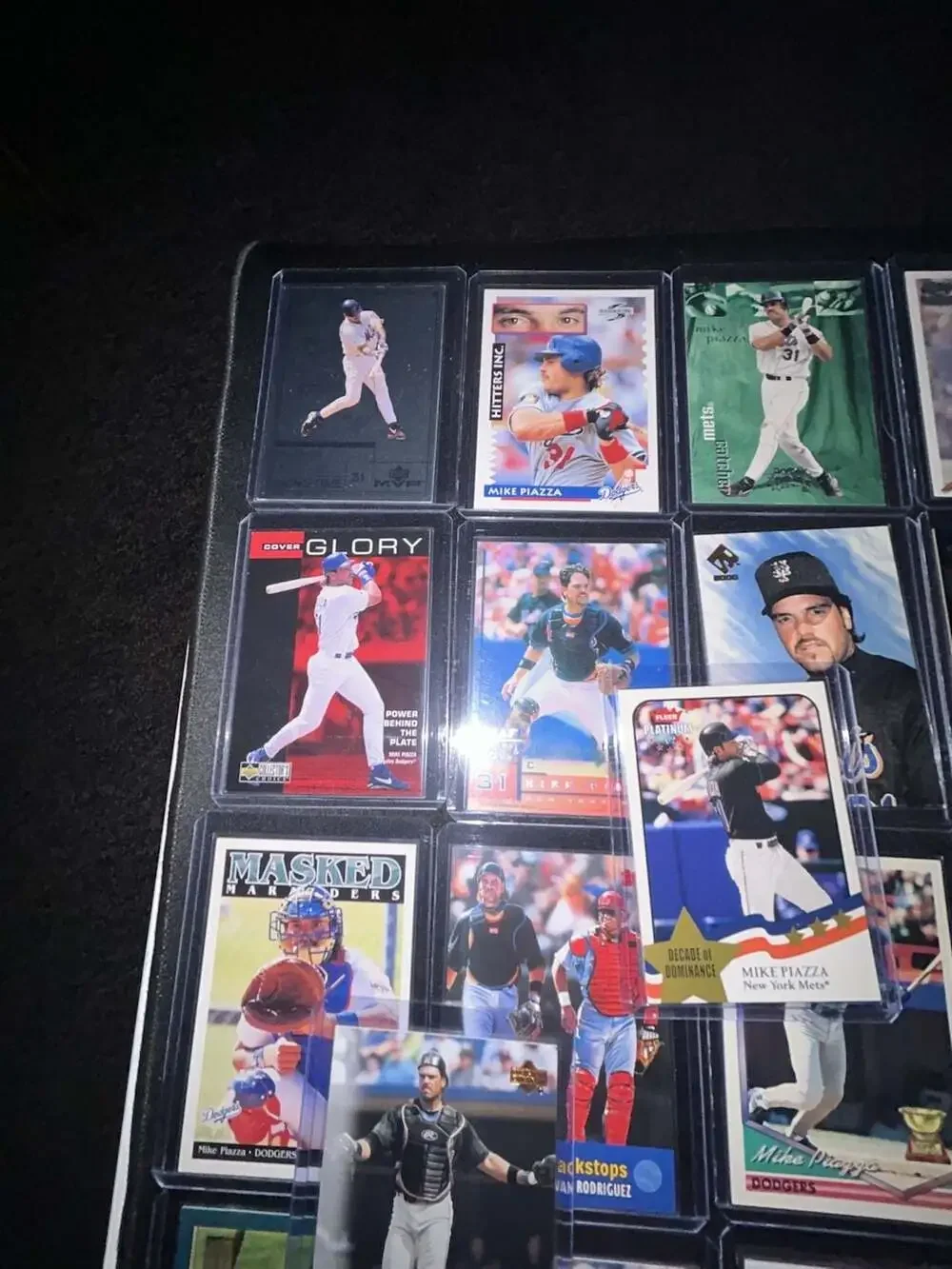 X20 Mike Piazza Baseball Card Lot Multiple Brands MLB Stars New York Mets Los An